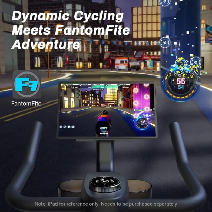 User-friendly design with adjustable seat and tablet mount, perfect for various fitness levels with the cardio machine.
