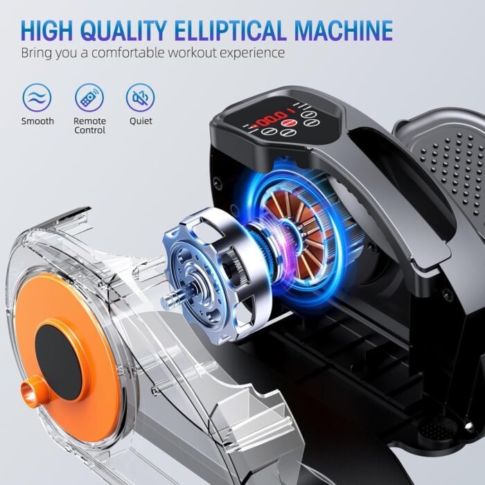Portable cardio machines for seniors, perfect for low-impact fitness exercises at home or office.