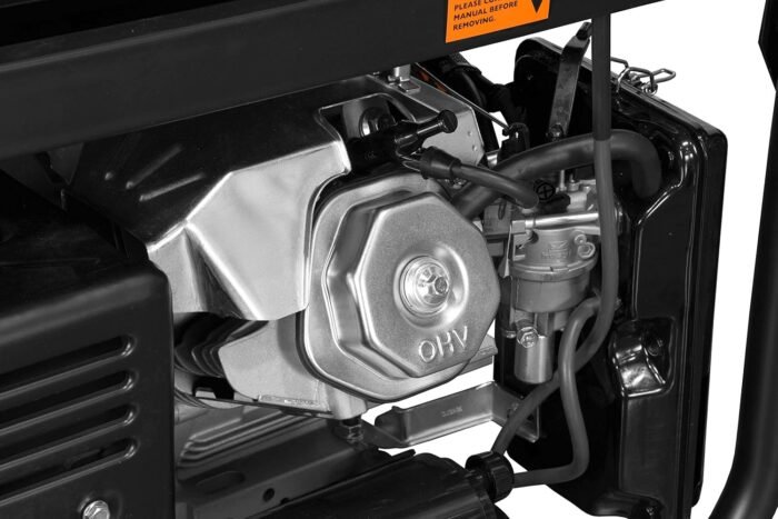 Flexible 120V and 240V output options make this home generator perfect for powering your appliances or tools.